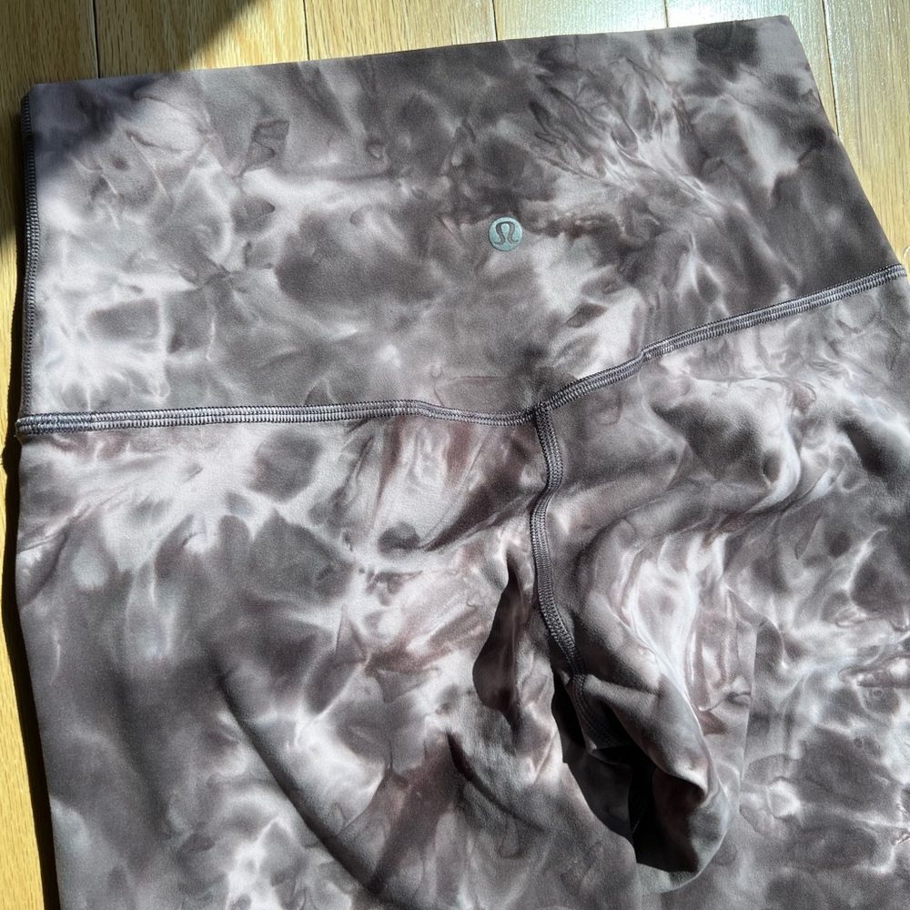 Lululemon High Rise Align Tie-Dye Leggings